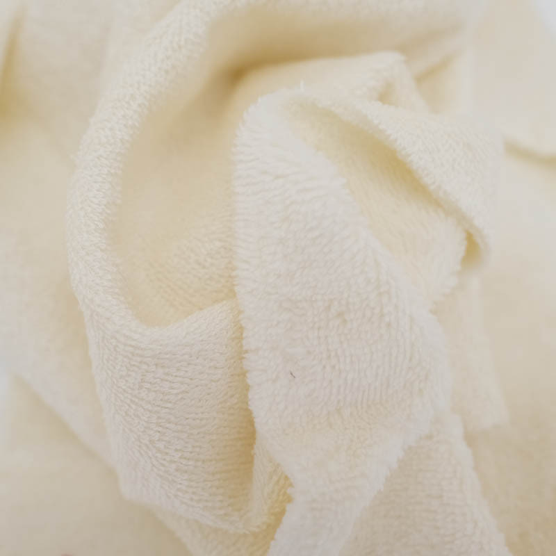 Lou Bamboo Terry Fabric, EcruEponge Bambou Lou Ecru - Maison Klem